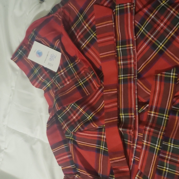 1 large left❤New boutique Tartan A-line skirt - Picture 6 of 10
